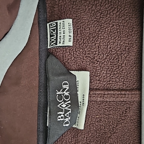 Black Diamond Mens Soft Shell Jacket 189620 Brown XXL - Picture 6 of 10